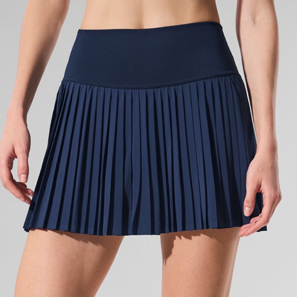 Alo Navy grand slam tennis skirt